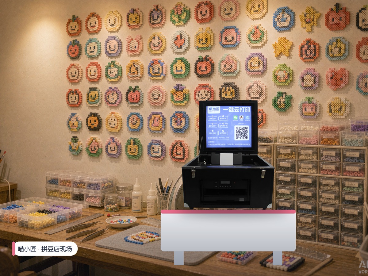 拼豆店 喵小匠自助打印